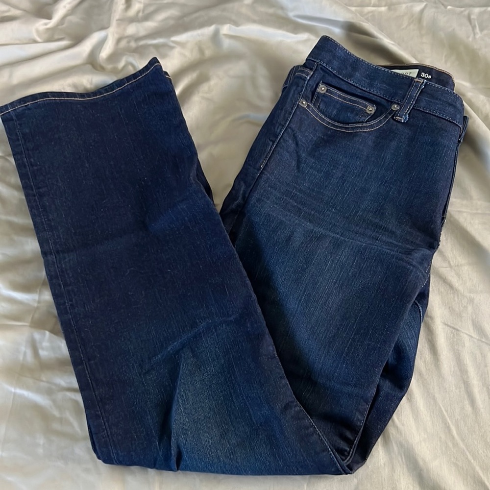 GAP Women's Dark Blue Bootcut Jeans